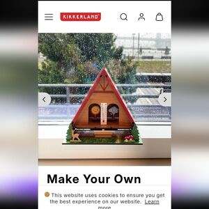 Brand New Weather House Thermometer Kit